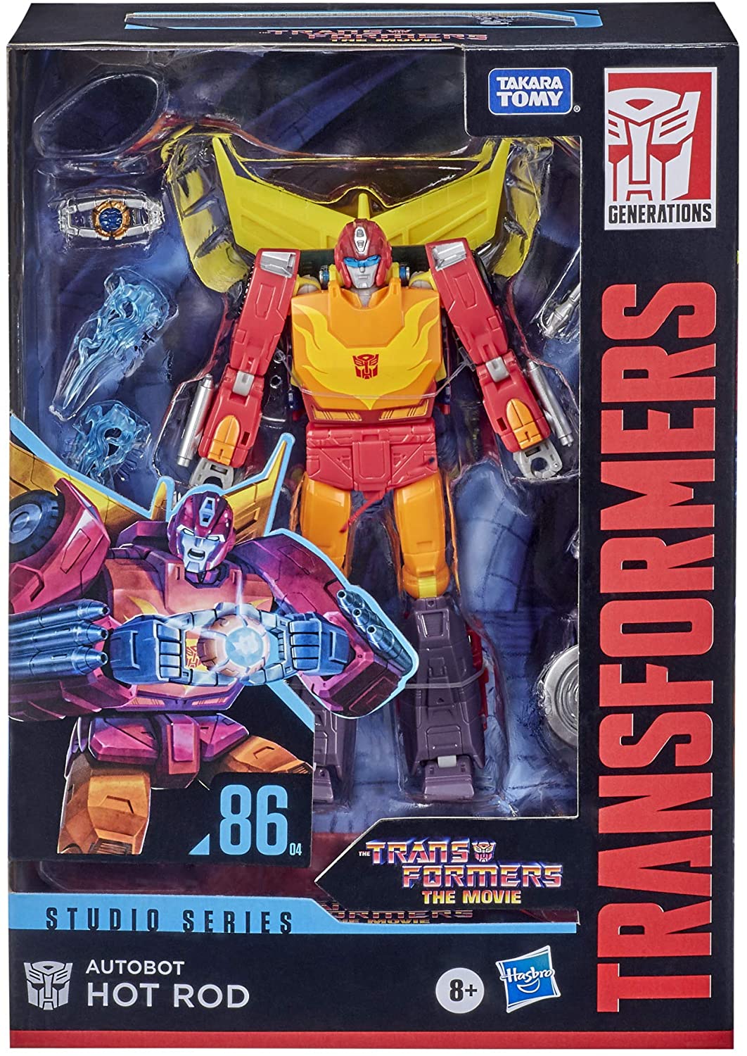 Transformers 86 Voyager Class The The Movie 1986 Autobot Hot Rod